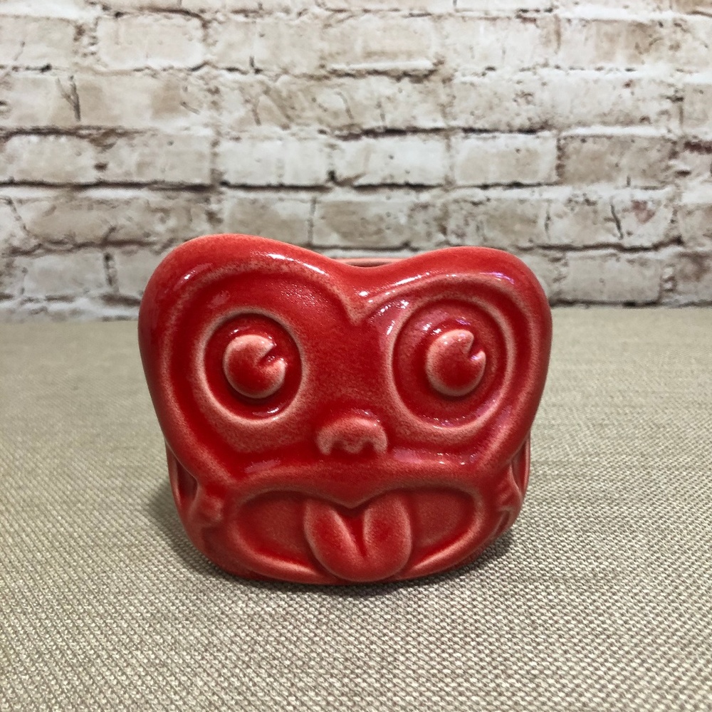 Minky Maori Tiki Mug Red New Tiki Farm - Picture 1 of 6